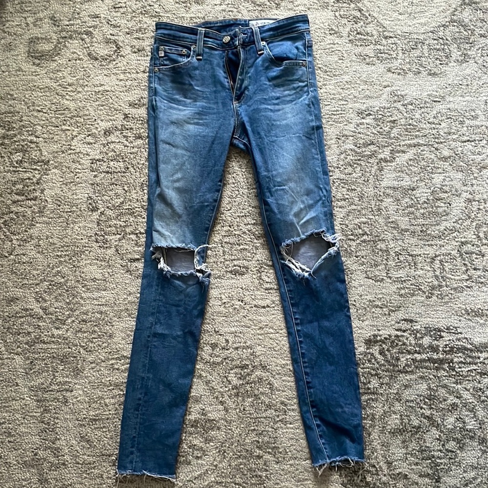 AG Farrah high waist ankle